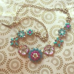 C+I Jardin Majorelle Collar Necklace